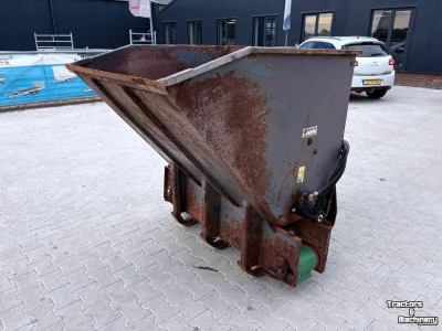 Zaagselstrooier voor boxen Mehrtens 1200 Ltr