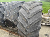 Wielen, Banden, Velgen & Afstandsringen Michelin 600/65R28 Mach X bib