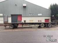 Getrokken truck-aanhanger  kistenwagen/transportwagen/oplegger