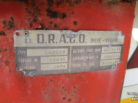 Vierwielige wagen / Landbouwwagen  D.A.2000 Draco balenwagen aanhangwagen aanhanger balenkar D.R.A.C.O. DA2000