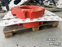 Frontgewichten Fendt 300 KG Wielgewichten met adapterplater