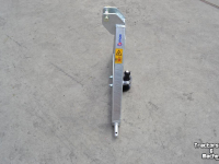 Dieplader / Aanhanger Qmac Q-Trekhaak tractor CAT2 / trekbok