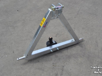 Dieplader / Aanhanger Qmac Q-Trekhaak tractor CAT2 / trekbok