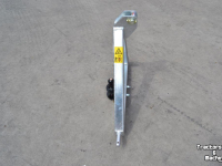 Dieplader / Aanhanger Qmac Q-Trekhaak tractor CAT2 / trekbok