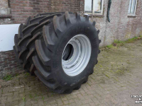 Wielen, Banden, Velgen & Afstandsringen Michelin 600/70r30
