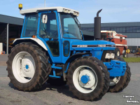 Tractor / Trekker Ford 7610 NL kenteken