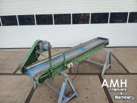 Transportband  Vlakke band 2870X400 TRANSPORTBAND VLAKKE BAND FLAT BELT CONVEYOR BELT FLACHBAND FÖRDERBAND