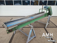 Transportband  Vlakke band 2870X400 TRANSPORTBAND VLAKKE BAND FLAT BELT CONVEYOR BELT FLACHBAND FÖRDERBAND