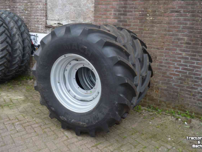 Wielen, Banden, Velgen & Afstandsringen Michelin 600/70r30