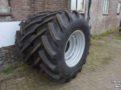 Wielen, Banden, Velgen & Afstandsringen Michelin 600/70r30