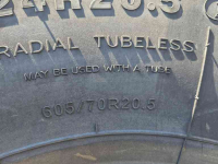 Wielen, Banden, Velgen & Afstandsringen Michelin 605/70R20.5  24R20.50