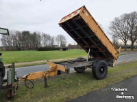 Kipper / Kiepwagen / Landbouwkipper Kersten 6 tons 3 zijdige kipper degelijke kipwagen