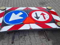 Overige machines voor weg-, berm-, en slootonderhoud  Actie bord aktie frame