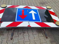 Overige machines voor weg-, berm-, en slootonderhoud  Actie bord aktie frame