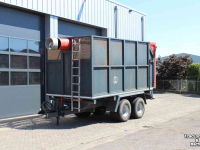 Overige machines voor weg-, berm-, en slootonderhoud  Berstol grasopvangwagen