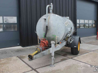 Mesttank Welgro 3500 liter vacuumtank waterwagen mesttank giertank slanghaspel