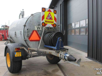 Mesttank Welgro 3500 liter vacuumtank waterwagen mesttank giertank slanghaspel