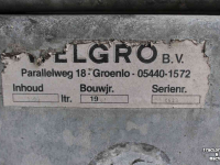 Mesttank Welgro 3500 liter vacuumtank waterwagen mesttank giertank slanghaspel