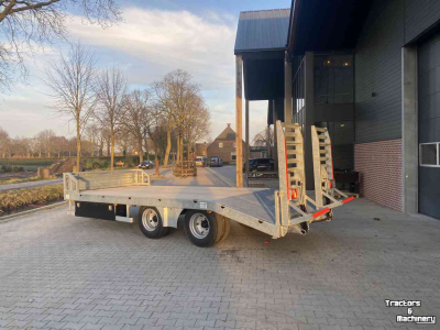 Dieplader / Aanhanger Heuvelmans Oprijwagen machinetransporter