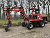 Bandenkraan / Graafmachine op wielen Terex TW85 Mobiele kraan