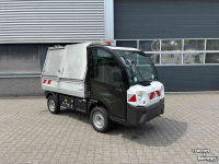 Overige tuin- en parkmachines en toebehoren Goupil G4 elektrische wagen met afval container