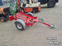 Auto-aanhangwagen t/m 3500 Kg  Trilplaat aanhanger.