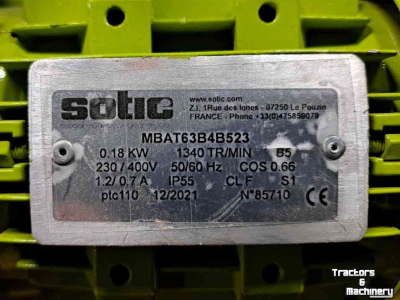 Diverse nieuwe onderdelen  Sotic + CHM 30 B14