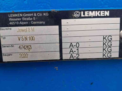 Ploegen Lemken juwel8m