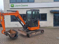 Mini-graver / Mini-graafmachine Hitachi ZX26U-6