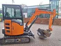 Mini-graver / Mini-graafmachine Hitachi ZX26U-6