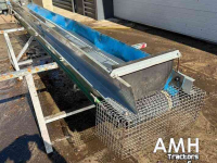 Transportband Schomaker 5000X380 TRANSPORTBAND VLAKKE BAND FLAT BELT CONVEYOR BELT FLACHBAND FÖRDERBAND