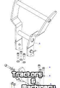 Front-bumper Valtra N3 Frontbeschermer