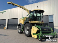 Veldhakselaar Krone BigX 580, EF300 pickup, EC 600-2 8R. maisbek.