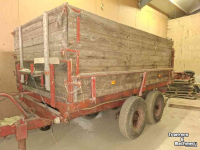 Kipper / Kiepwagen / Landbouwkipper Miedema 5 tons tandem, 3 zijdig kippend, klantoverdracht