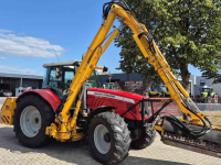 Tractor / Trekker Massey Ferguson 6475 Dyna-6 met Herder MBK513LS met klepelmaaier