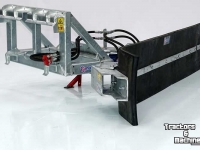 Overige stal- en melkmachines en toebehoren Qmac Schuifbalk met rubbermat 400mm met Schaffer aanbouw