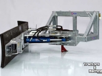 Overige stal- en melkmachines en toebehoren Qmac Schuifbalk met rubbermat 400mm met Schaffer aanbouw