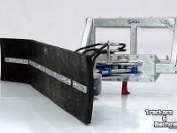 Overige stal- en melkmachines en toebehoren Qmac Schuifbalk met rubbermat 400mm met Schaffer aanbouw