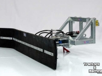 Overige stal- en melkmachines en toebehoren Qmac Schuifbalk met rubbermat 400mm met Schaffer aanbouw