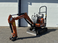 Bandenkraan / Graafmachine op wielen Hitachi 10U-6