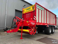 Opraapwagen Pottinger Jumbo 7210L Combiline. Kortsnijwagen.