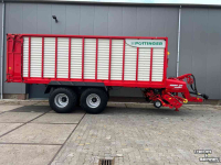 Opraapwagen Pottinger Jumbo 7210L Combiline. Kortsnijwagen.