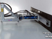 Rubberschuif Qmac Modulo rubber yard scraper 2.40 mtr hook up Euro
