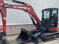 Mini-graver / Mini-graafmachine Yanmar VIO57-6B Midi-Graver
