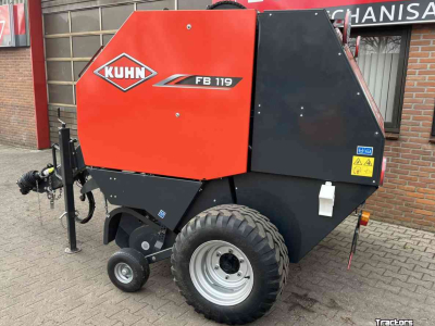 Persen / Balenpers / Pakkenpers Kuhn FB119 balenpers, bermenpers.