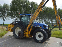 Tractor / Trekker New Holland tsa 125 + Herder MBK 512LS