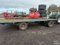 Vierwielige wagen / Landbouwwagen  Plattewagen met kenteken
