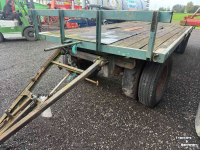 Vierwielige wagen / Landbouwwagen  Plattewagen met kenteken