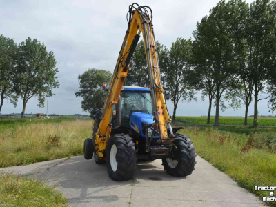 Tractor / Trekker New Holland tsa 125 + Herder MBK 512LS