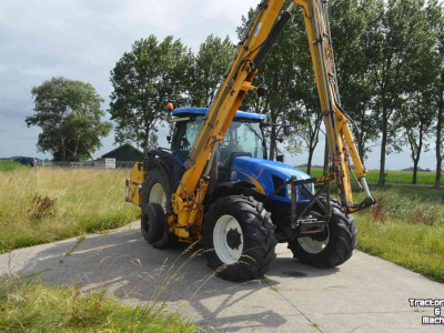 Tractor / Trekker New Holland tsa 125 + Herder MBK 512LS